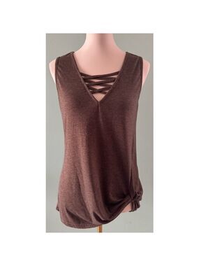 Women's BBX Lephsnt Tank Top Size S Brown